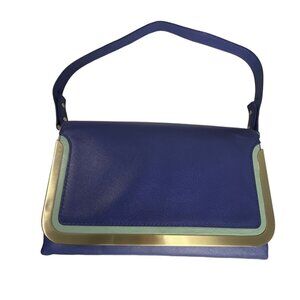 Botkier Women's Purple Faux Leather No13 Misha Shoulder Bag Sz M